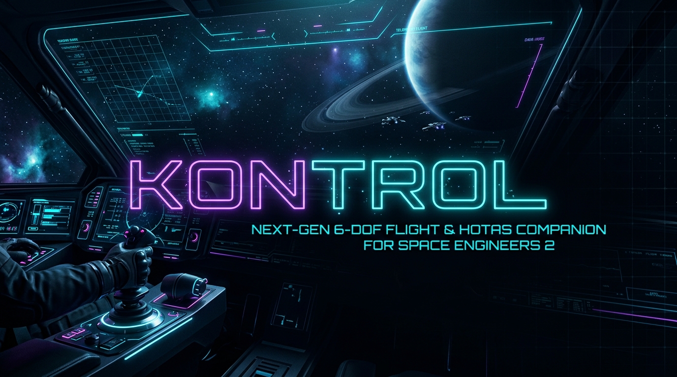 Kontrol flight and HOTAS companion
